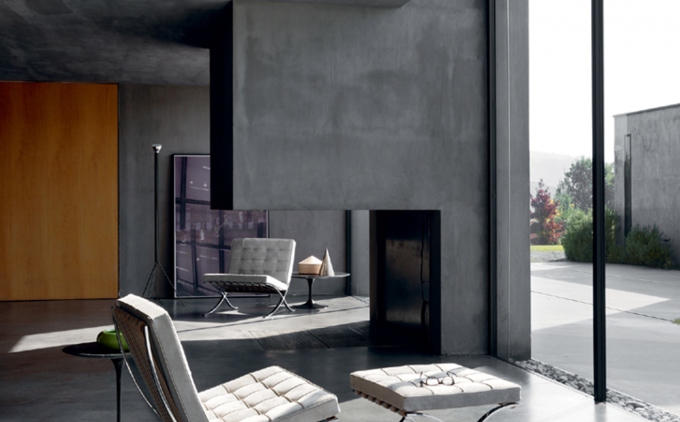 Barcelona Chair & Stool
