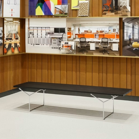 Bertoia Bench