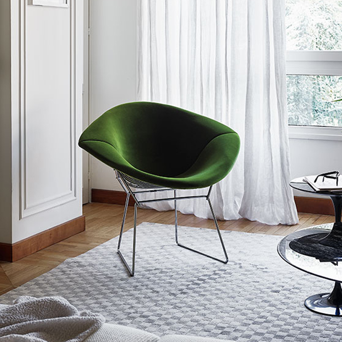 Bertoia Small Diamond Chair