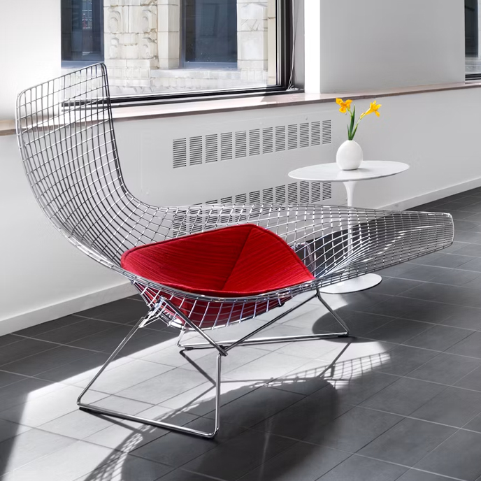 Bertoia Asymmetric Chaise