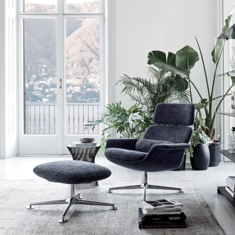 KN02 Reclining Chair & KN03 Footrest