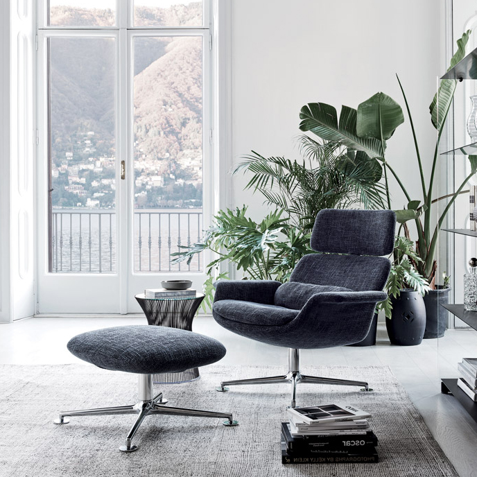 KN02 Reclining Chair & KN03 Footrest