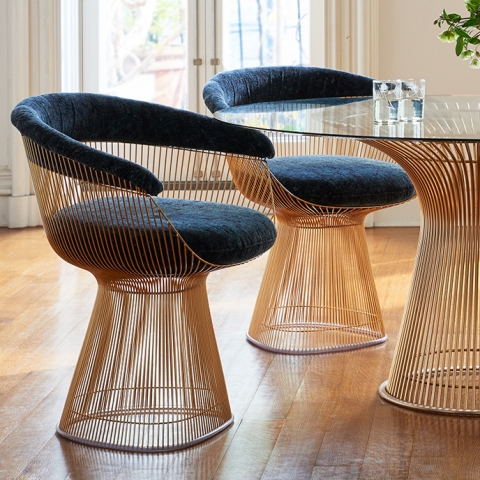 Platner Gold Side Chair