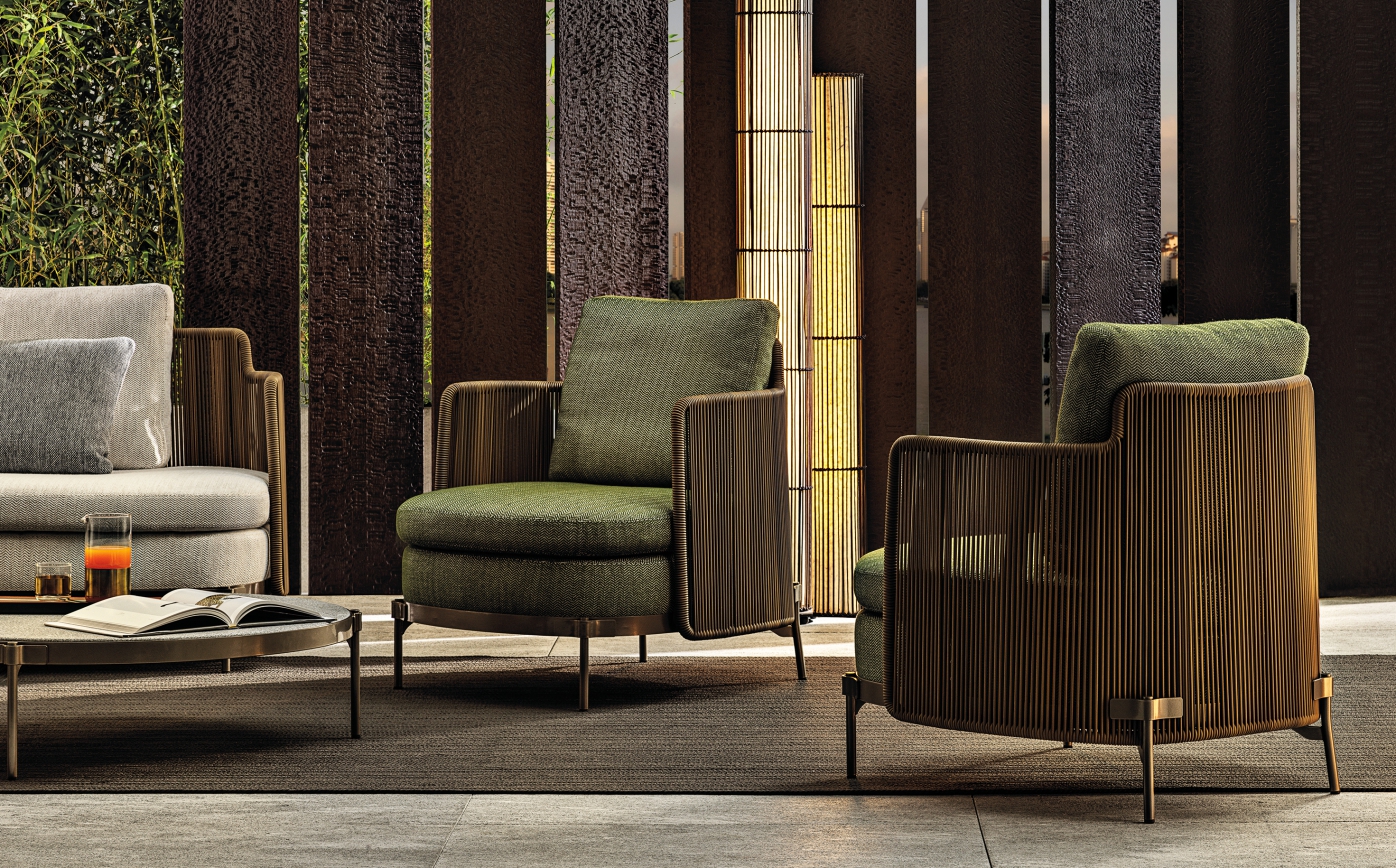 Tape ‘Cord’ Outdoor Lounge Chair