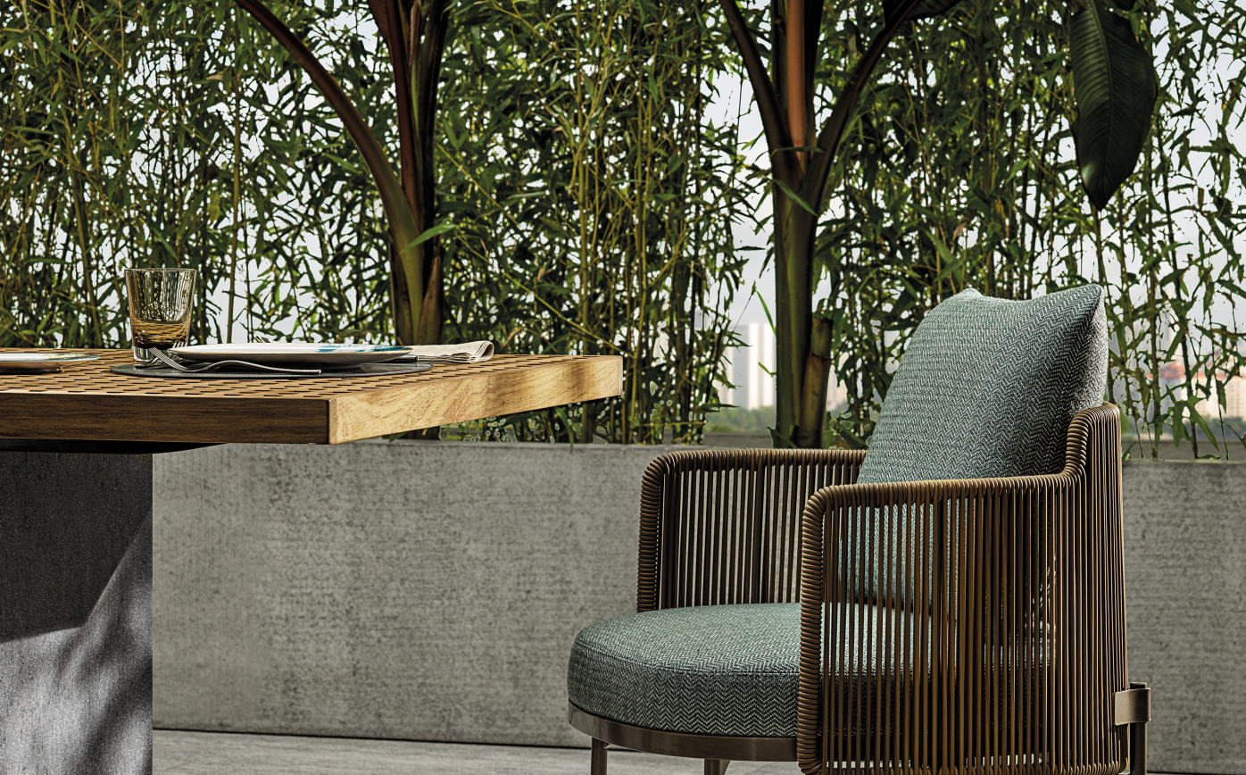 Tape ‘Cord’ Outdoor Chair