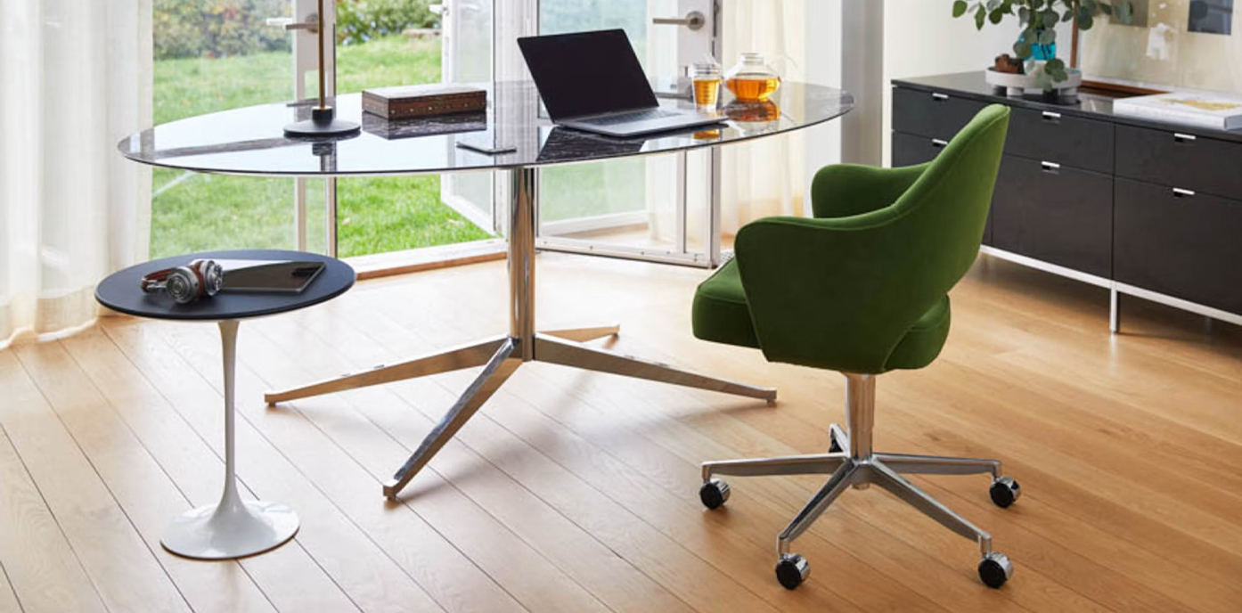 Florence Knoll Oval and Round Tables