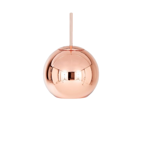 Copper shade 45 pendant