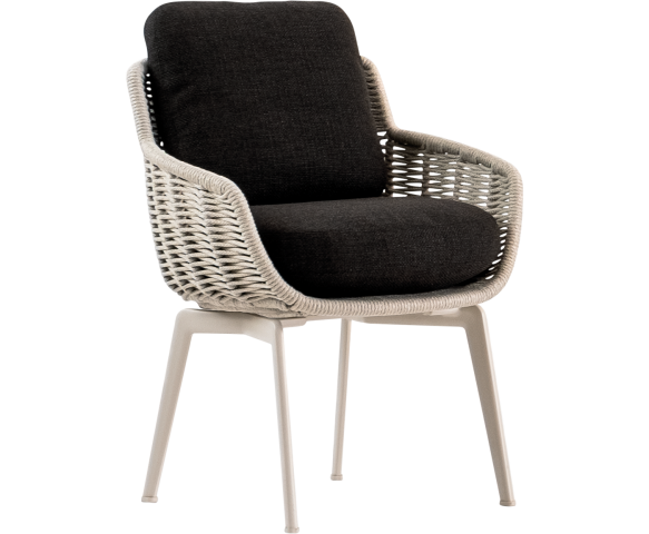 Belt cord outdoor dining little armchair