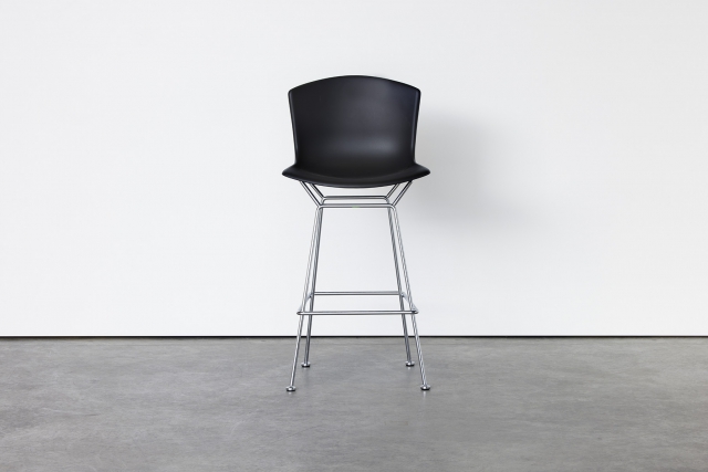 Bertoia plastic bar stool