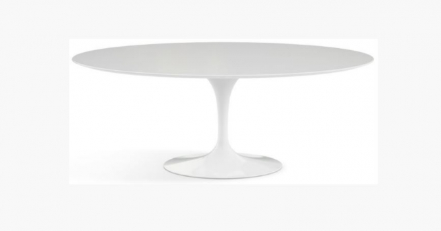 Saarinen oval dining table