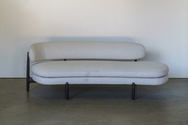 Lars semi round sofa