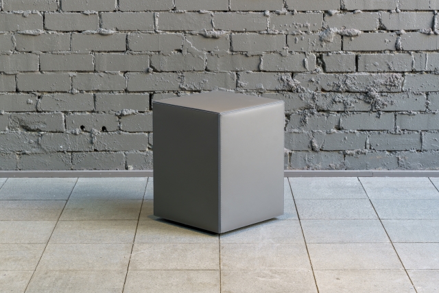 Solid side table
