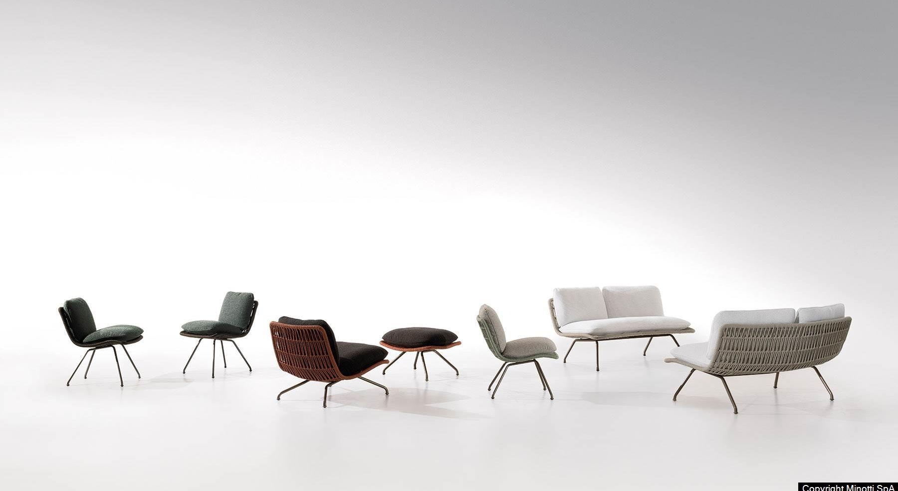 Pattie Cord outdoor armchair - dedece