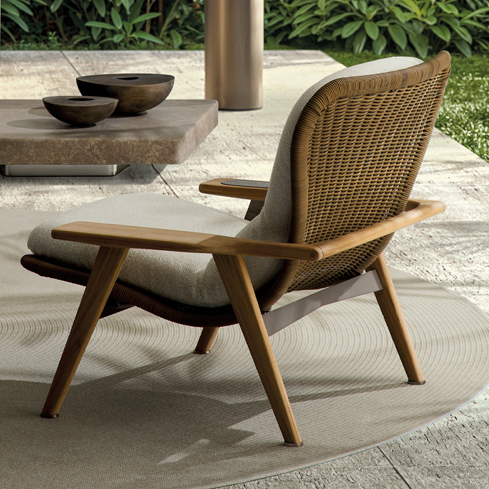 Elas Cord Armchair Outdoor