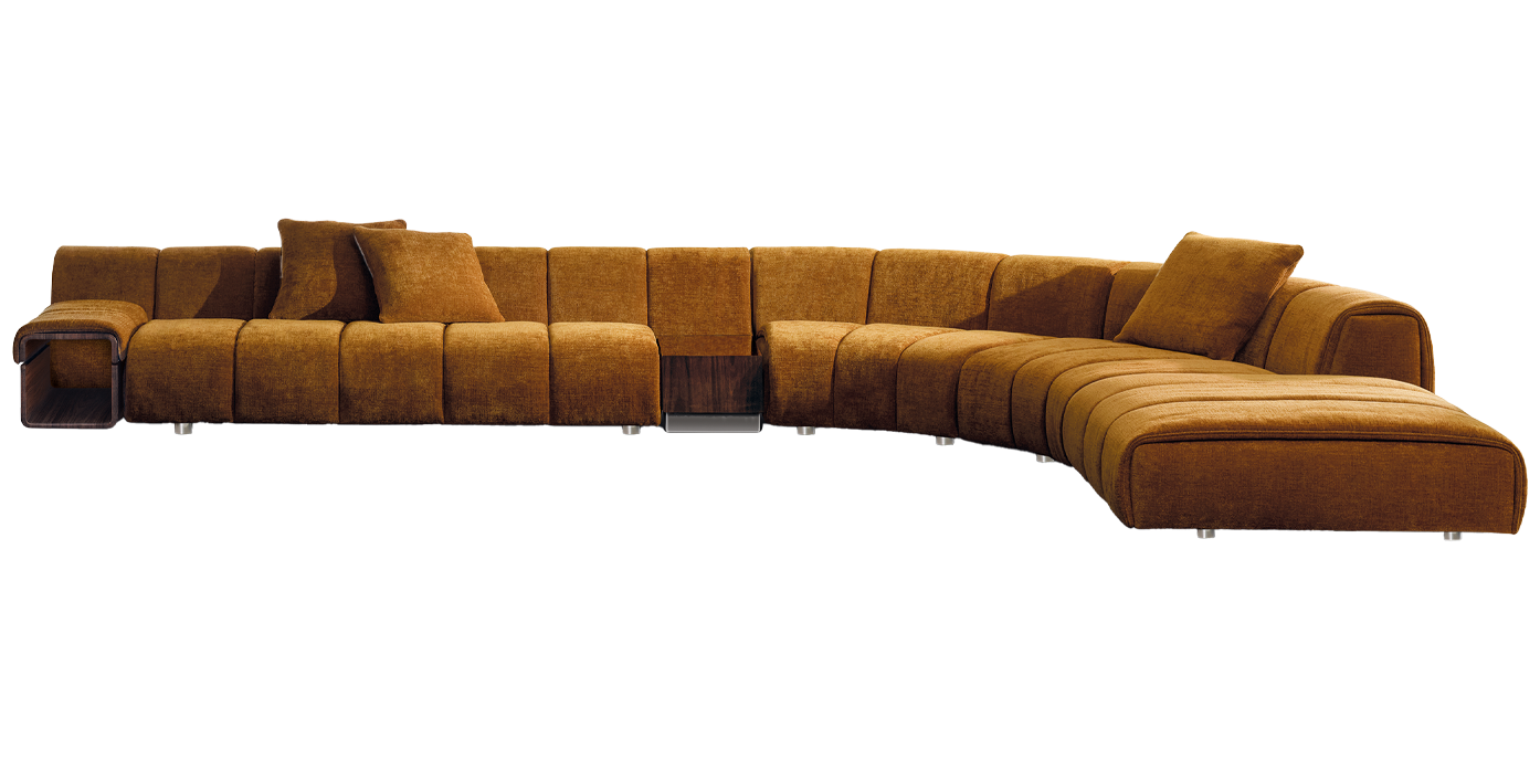 Ruffle Sofa