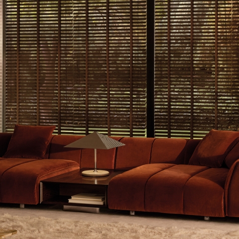 Ruffle Sofa