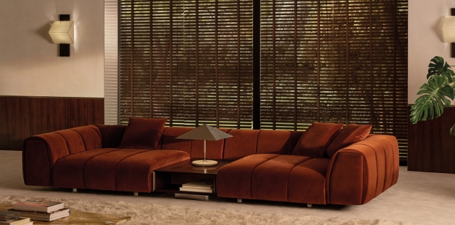 Ruffle Sofa