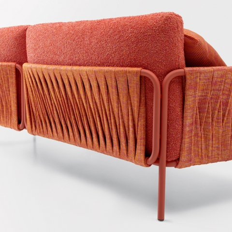 Plisse Sofa